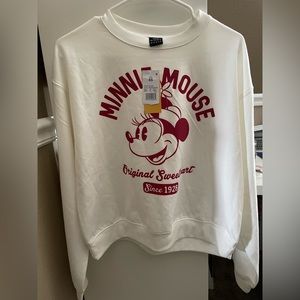 Disney Minnie Mouse sweatshirt size XS, NWT